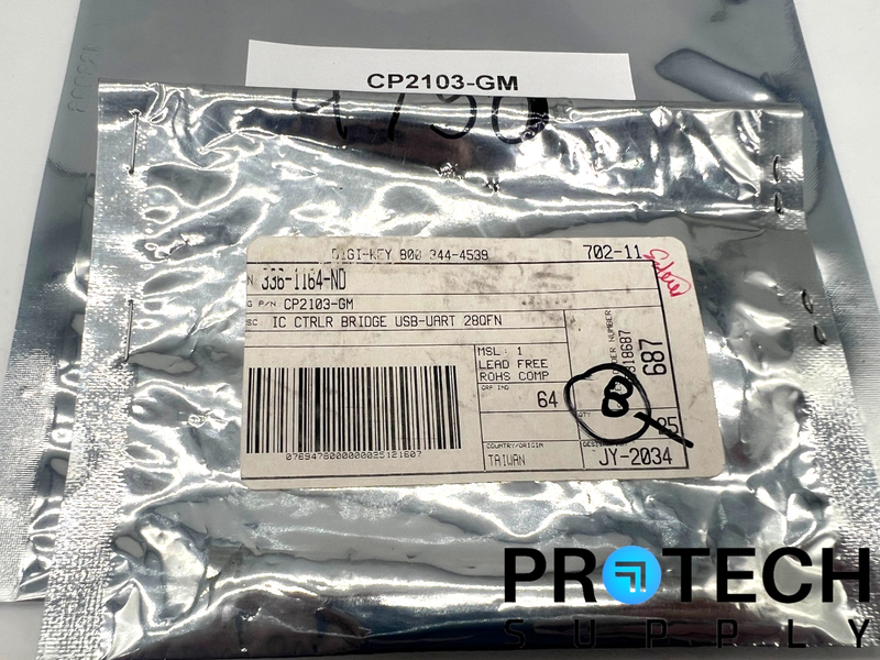 Load image into Gallery viewer, (8/Pk) Silicon Labs CP2103-GM USB‑to‑UART Bridge IC NEW with WARRANTY