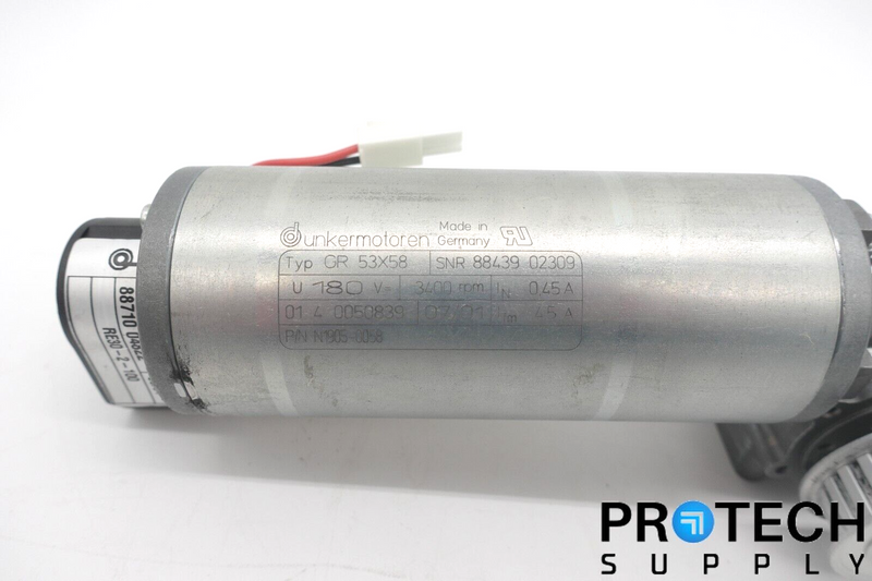 Load image into Gallery viewer, Dunkermotoren GR 53X58 Gear Motor 3400 RPM + SG62 Gearbox with WARRANTY