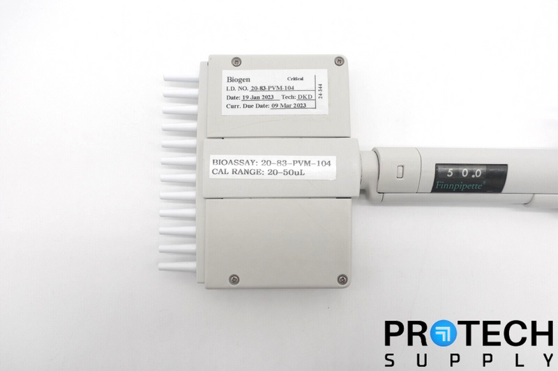 Load image into Gallery viewer, Labsystems Finnpipette 4510 / 5 - 50uL / 12-Channel Pipette with WARRANTY