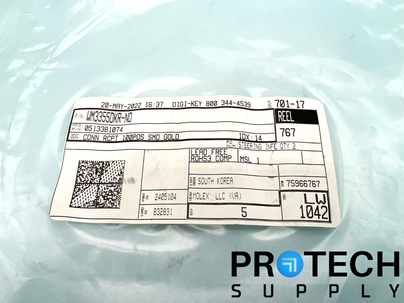 Load image into Gallery viewer, 5/Pk Digi-Key WM3355DKR-ND 100 Position Connector Receptacle with WARRANTY