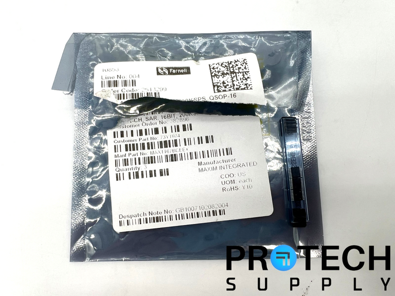 Load image into Gallery viewer, (15/Pk) Analog Devices MAX1167BCEE+ Analog to Digital Converter with WARRANTY