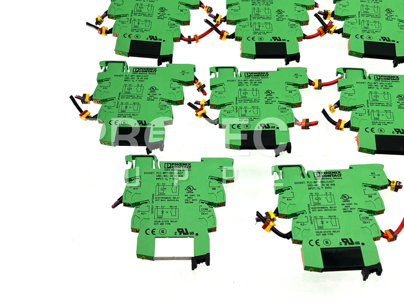 Load image into Gallery viewer, (Lot of 15) Phoenix Contact PLC-BPT-5DC/1/ACT Relay Socket Base with WARRANTY