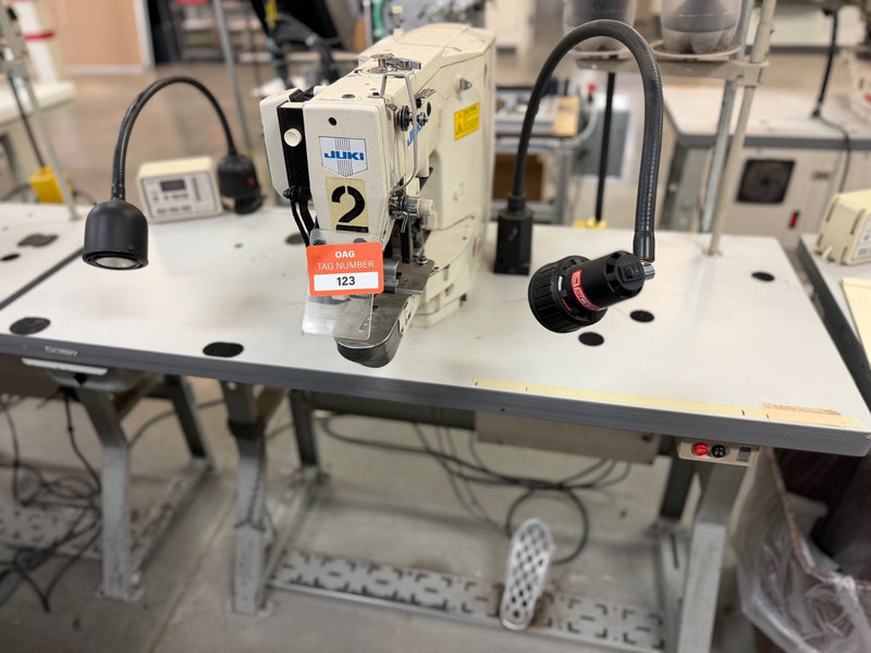 Load image into Gallery viewer, JUKI LK-1910HS Sewing Machine Complete Workstation