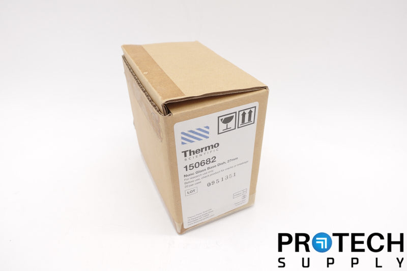 Load image into Gallery viewer, (Qty 19) Thermo 150682 Nunc Glass Base Dish 27mm with WARRANTY