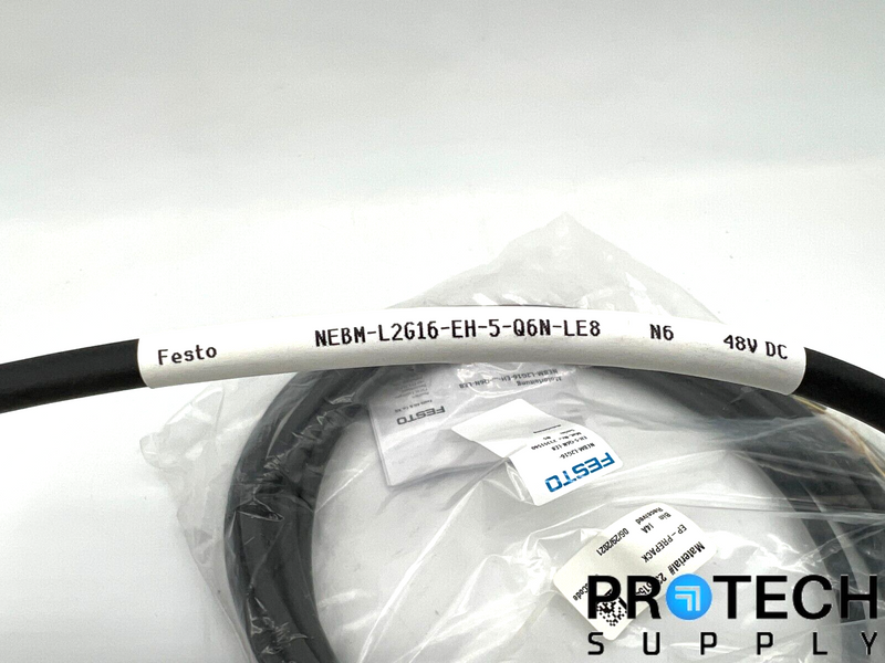 Load image into Gallery viewer, Festo NEBM-L2G16-EH-5-Q6N-LE8 Connecting Cable NEW with WARRANTY