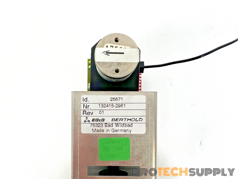 Load image into Gallery viewer, EG&G Berthold 4147.260-951 Variable Bellow Injector Assembly with WARRANTY