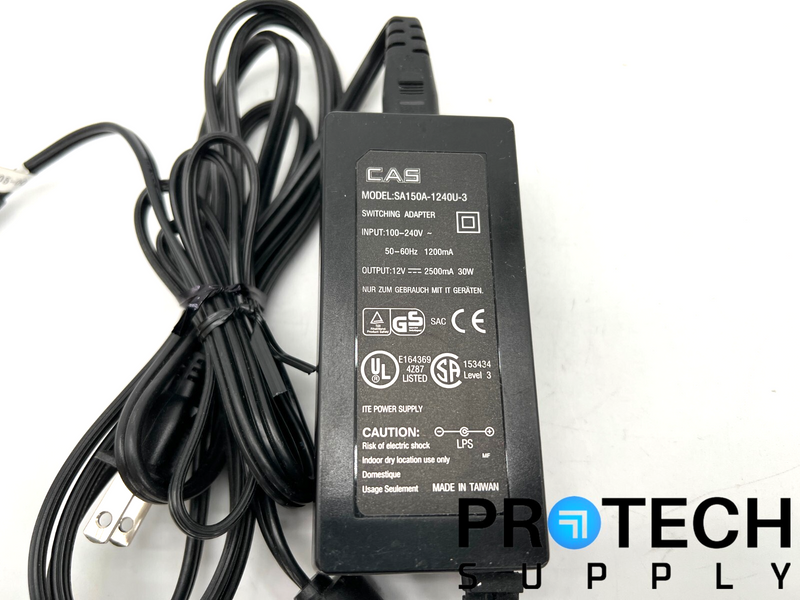 Load image into Gallery viewer, CAS Corporation DLP-50 Label Printer 12V 2.5A 30W + Power Adapter with WARRANTY