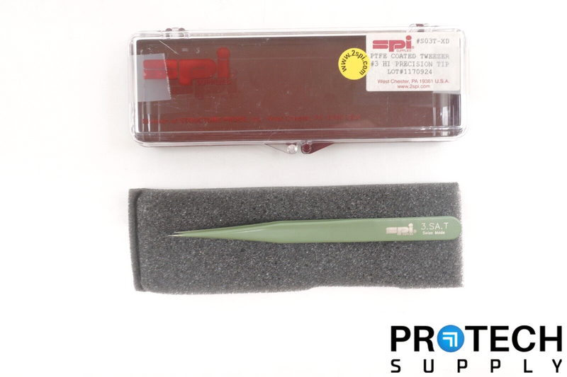 Load image into Gallery viewer, SPI S03T-XD PTFE Coated Tweezer Style #3 High Precision Tip NEW & WARRANTY