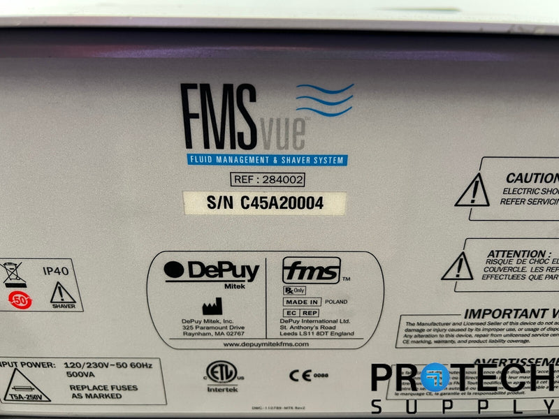 Load image into Gallery viewer, DePuy FMSvue 284002 Fluid Management & Shaver System with WARRANTY