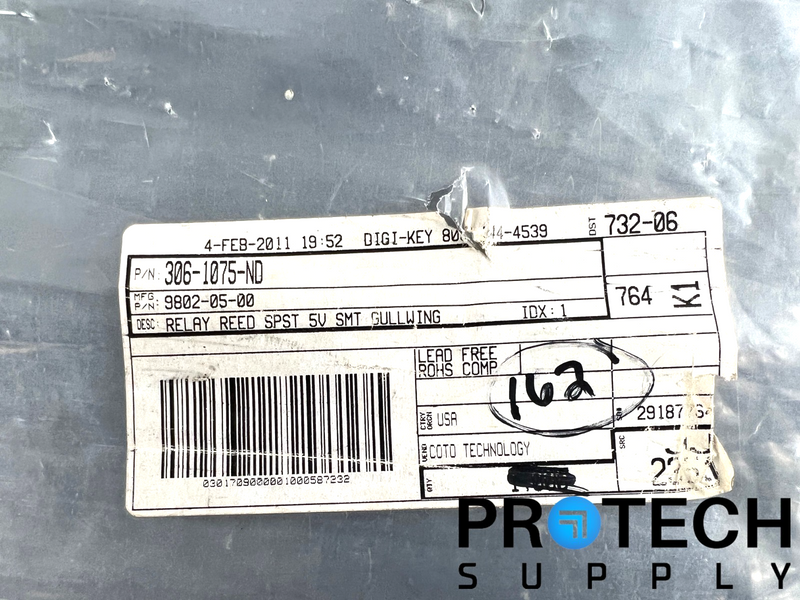 Load image into Gallery viewer, (162/Pk) Coto Technology 9802-05-00 Surface Mount Reed Relays with WARRANTY