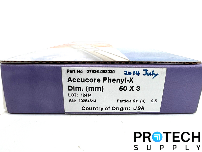 Load image into Gallery viewer, Thermo HPLC Column 2.6u Accucore Phenyl-X 50 x 3mm 27926-053030 NEW SEALED