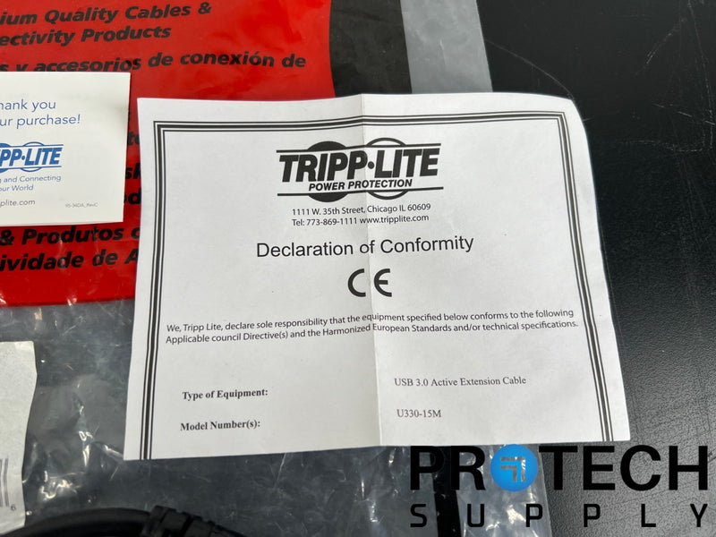 Load image into Gallery viewer, Tripp Lite U330-15M Active Extension Cable NEW with WARRANTY