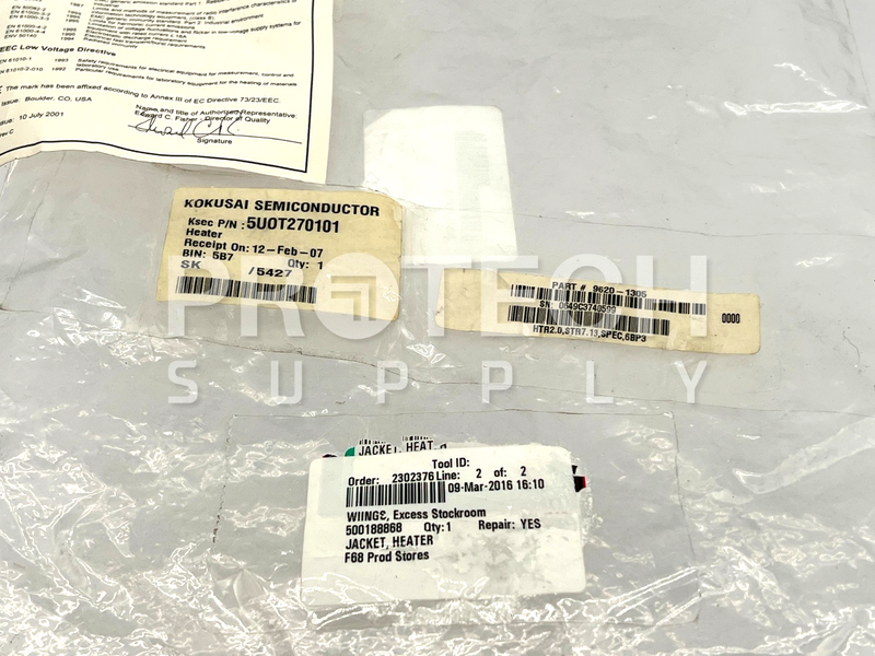 Load image into Gallery viewer, Kokusai Semiconductor 5U0T270101 Jacket Heater Assy with WARRANTY
