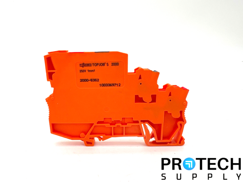 Load image into Gallery viewer, 2/Pk WAGO 2000-5352 Terminal Block Connector 8 Position NEW with WARRANTY