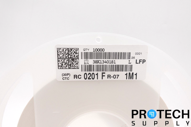 Load image into Gallery viewer, 10,000/Reel YAGEO RC0201FR-071M1L 1.1 MOhms ±1% Thick Film Resistor 0201 NEW