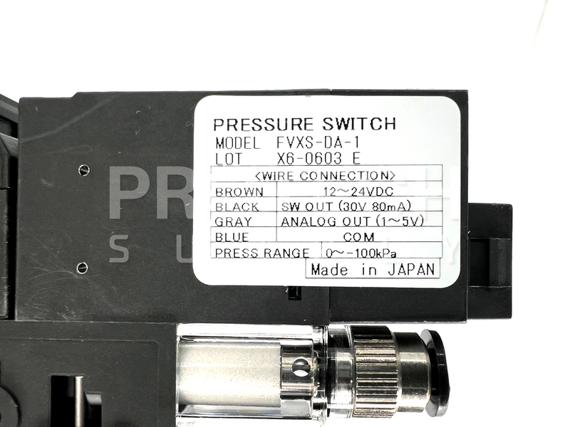 Load image into Gallery viewer, Pisco FVXS-DA-1 Pressure Switch VXE05D-3-D24-DA-M with WARRANTY