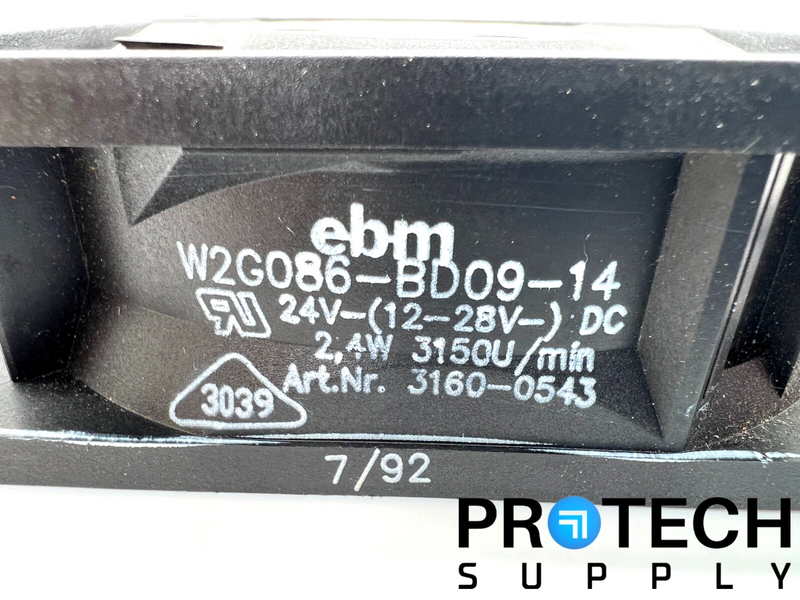 Load image into Gallery viewer, EBM W2G086-BD09-14 Cooling Fan 24V DC 2.4W with WARRANTY