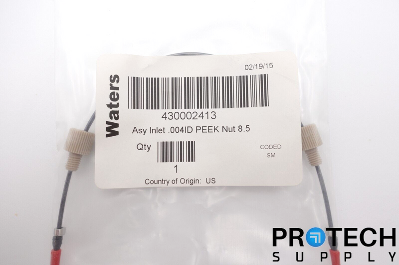 Load image into Gallery viewer, Waters 430002413 Inlet ASSY .004ID Peek Nut 8.5 NEW with WARRANTY