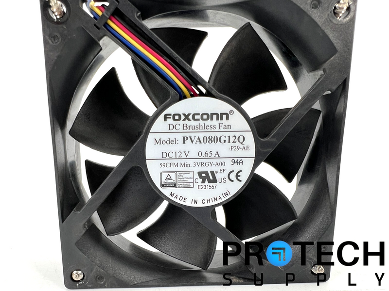 Load image into Gallery viewer, Foxconn PVA080G12Q Cooling Fan DC12V 0.60A + Heatsink Assy with WARRANTY