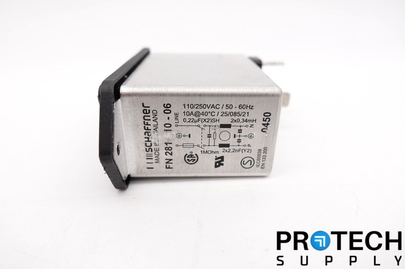 Load image into Gallery viewer, Schaffner Power Entry Connector 281-10-06 with WARRANTY
