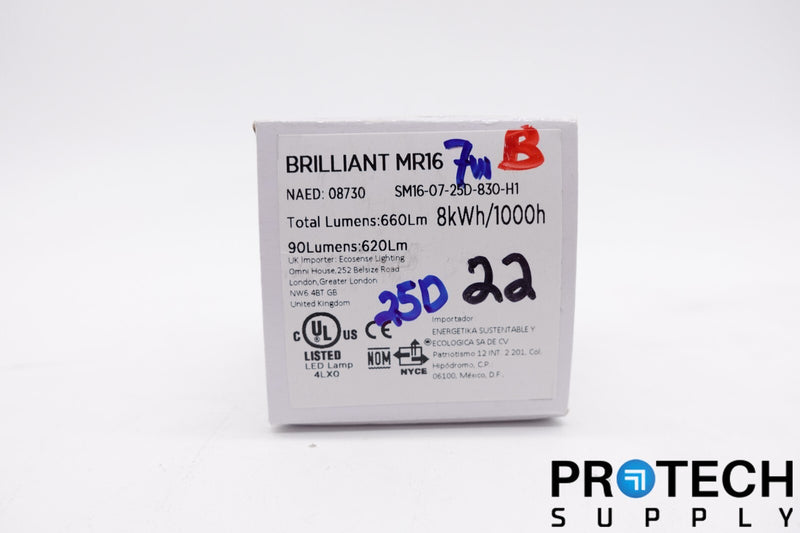 Load image into Gallery viewer, Soraa Brilliant MR16 / LED Bulb 3000K 25° / SM16-07-25D-830-H1 NEW w/ WARRANTY