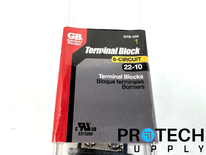Load image into Gallery viewer, Gardner Bender GTB-406 Terminal Blocks 6-Circuit NEW