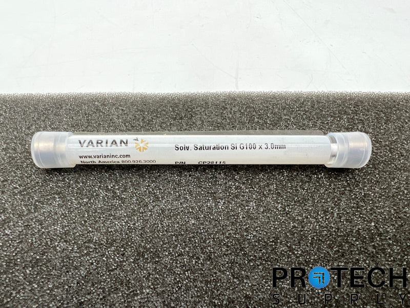 Load image into Gallery viewer, 3/Pk Varian ChromSep HPLC Column Glass 100 x 3.0mm Replacements NEW w/ WARRANTY
