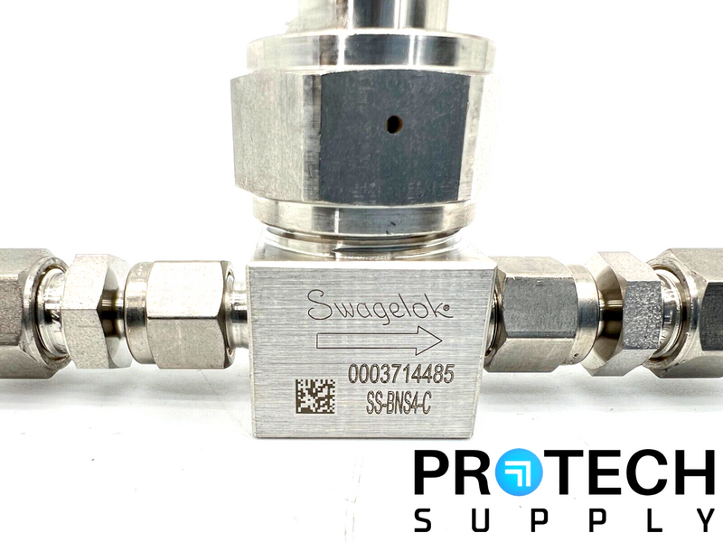 Load image into Gallery viewer, Swagelok SS-BNS4-C Steel High Purity Bellows Sealed Valve with WARRANTY