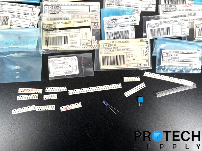 Load image into Gallery viewer, Lot of Miscellaneous Capacitor/Resistor/Regulator/Transistor/Resistor/Inverter