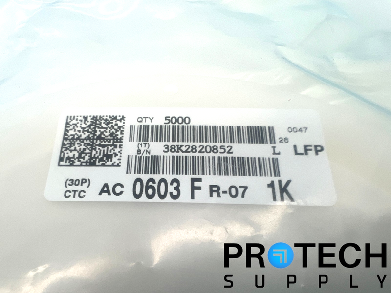 Load image into Gallery viewer, (5000/Pk) Yageo AC0603FR-071KL Chip Resistor NEW with WARRANTY