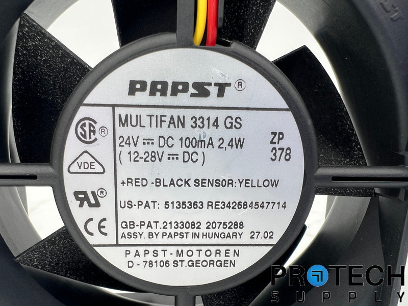 Load image into Gallery viewer, PAPST-MOTOREN Multifan 3-Pin 92 x 32mm 3314GS with WARRANTY