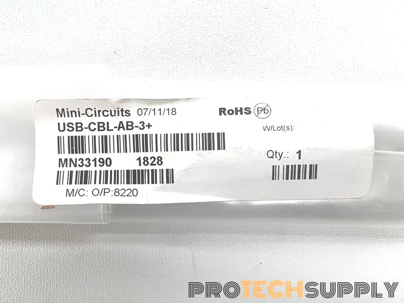 Load image into Gallery viewer, NEW Mini Circuits USB Type A to B USB-CBL-AB-3+ with WARRANTY