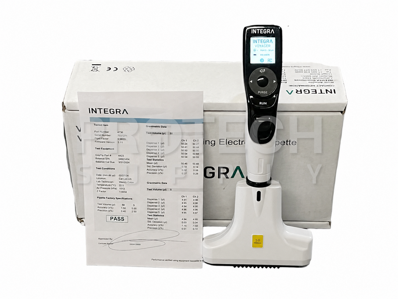 Load image into Gallery viewer, INTEGRA Voyager 4736 12-Channel Pipette 50 ul GUARANTEED