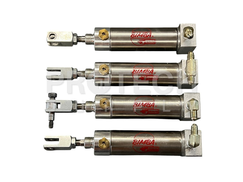 Load image into Gallery viewer, (Lot of 4) Bimba BR-173-D Pneumatic Cylinder 1-1/2" x 3" GUARANTEED