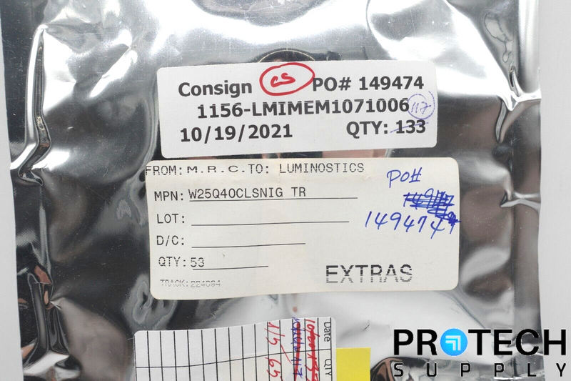 Load image into Gallery viewer, (53/Pack) Winbond W25Q40CLSNIG TR FLASH NOR Memory IC 4Mbit SPI NEW & WARRANTY