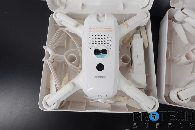 Load image into Gallery viewer, (Lot of 5) Yuneec Breeze 4K Camera Drone + Accessory Parts for PARTS / REPAIR
