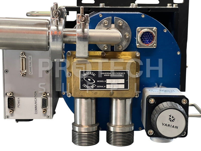 Load image into Gallery viewer, Universal Cryogenics V15 Camera Dewar + Varian NW-16 + DualMag 972B GUARANTEED