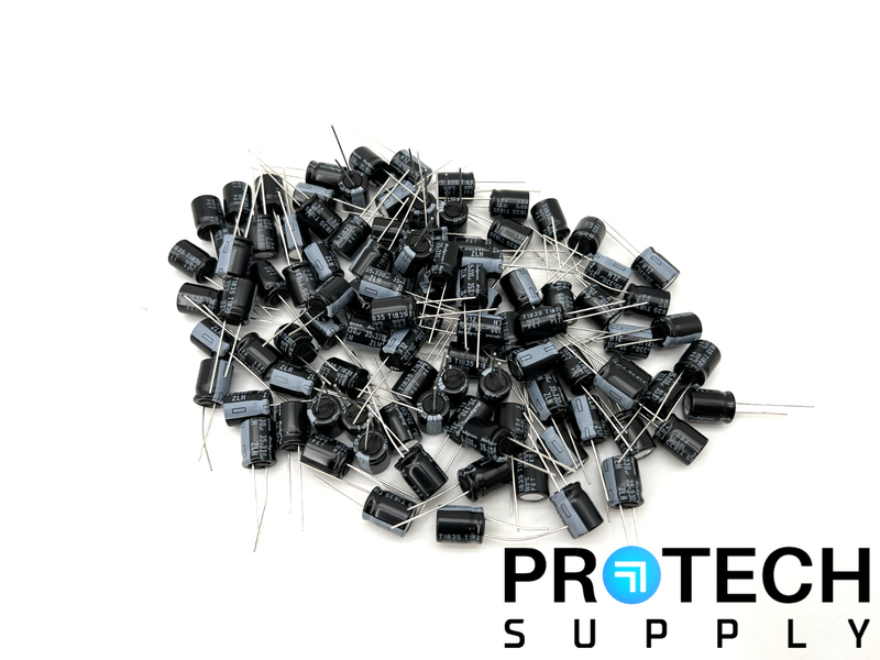 Load image into Gallery viewer, (80/Pk) Rubycon 35ZLH330MEFC10X12.5 Electrolytic Capacitors with WARRANTY