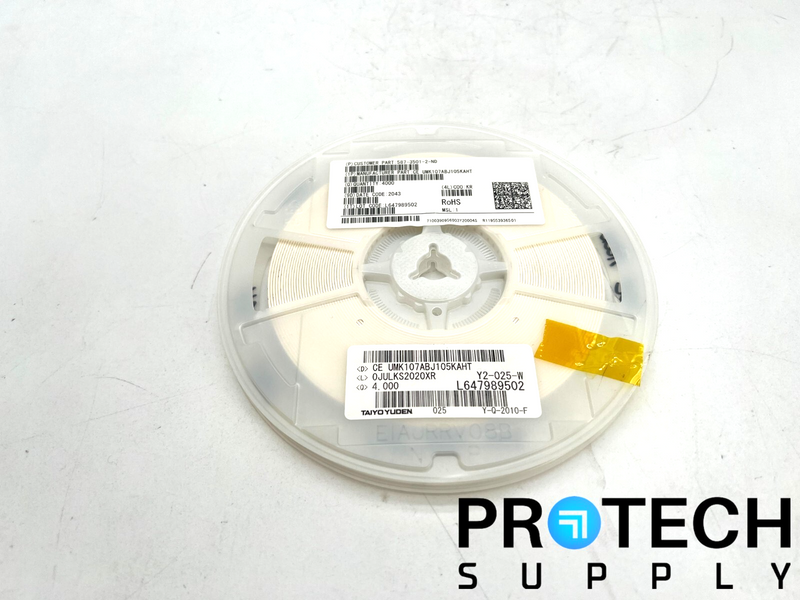 Load image into Gallery viewer, 4000/Pk Taiyo Yuden UMK107ABJ105KAHT Ceramic Capacitor X5R 50V NEW