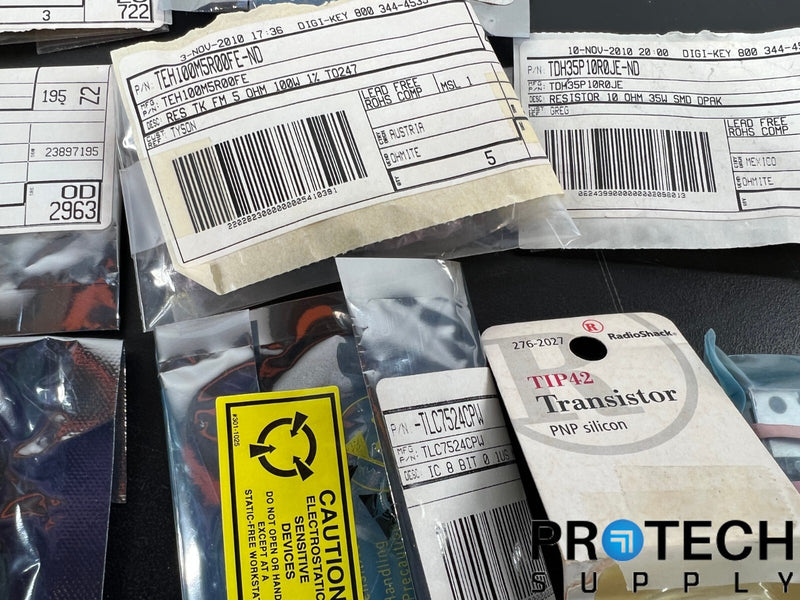 Load image into Gallery viewer, Lot of Miscellaneous capacitor/Resistor/regulator/transistor/resistor/inverter
