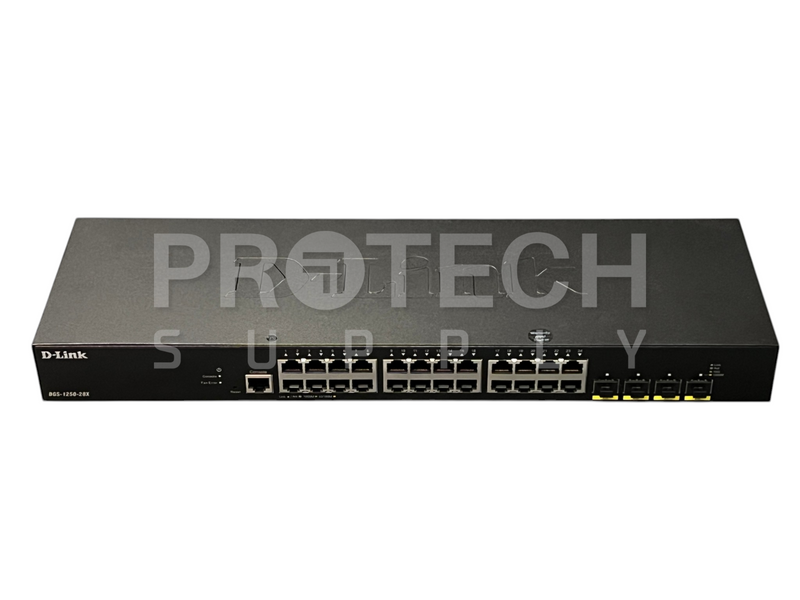 Load image into Gallery viewer, D-Link DGS-1250-28X 28-Port Smart Managed Switch NEW GUARANTEED