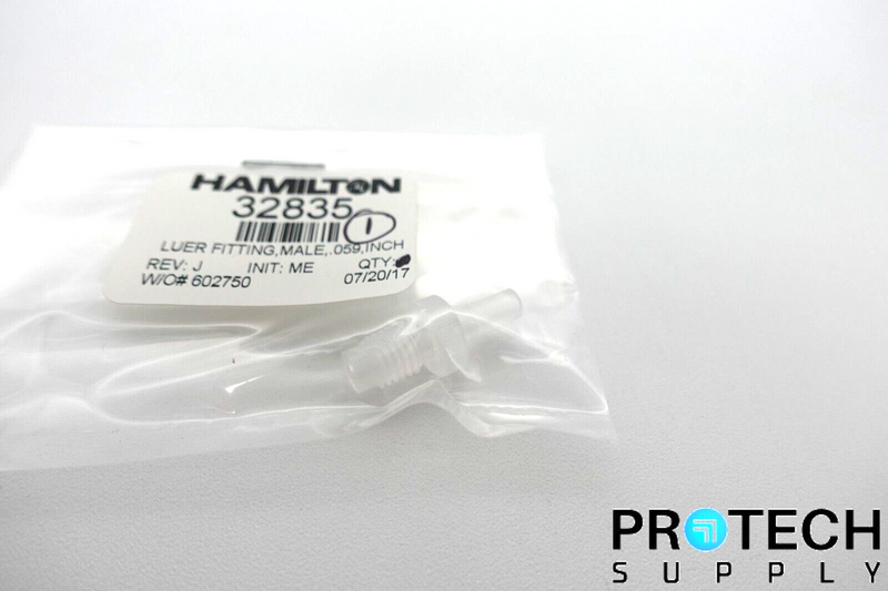 Load image into Gallery viewer, Hamilton 32835 Luer Fitting Male Luer 1/4"-28 Threads NEW with WARRANTY