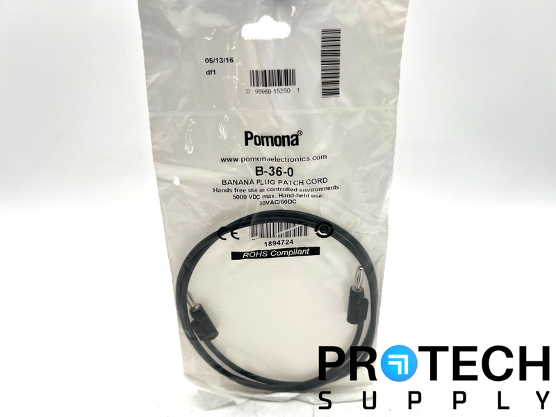 Load image into Gallery viewer, Pomona B-36-0 Banana Plug Patch Cord NEW with WARRANTY