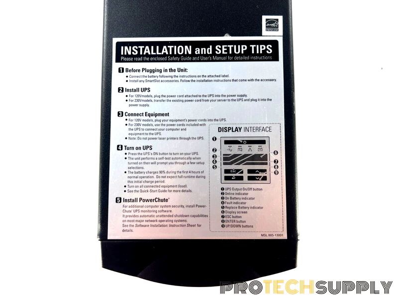 Load image into Gallery viewer, APC SMT750 Smart-UPS Power Battery Backup 750VA 500W with WARRANTY