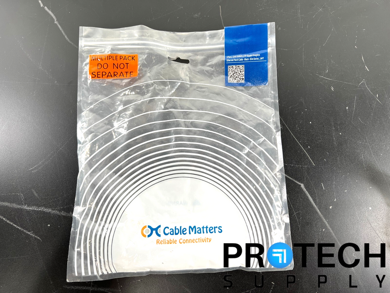 Load image into Gallery viewer, (Lot of 5) Cable Matters 160019-BLK-14x5 Patch Cable 550Hz NEW with WARRANTY