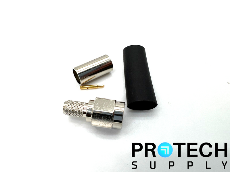 Load image into Gallery viewer, (98/Pk) TE Connectivity CONSMA007-R58 SMA Connector Plug Male with WARRANTY