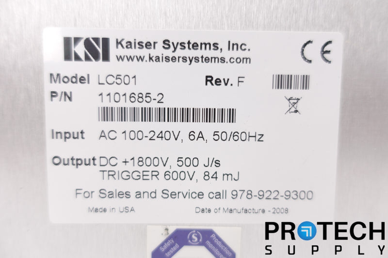 Load image into Gallery viewer, Kaiser Systems Capacitor Charging Power Supply LC501 with WARRANTY
