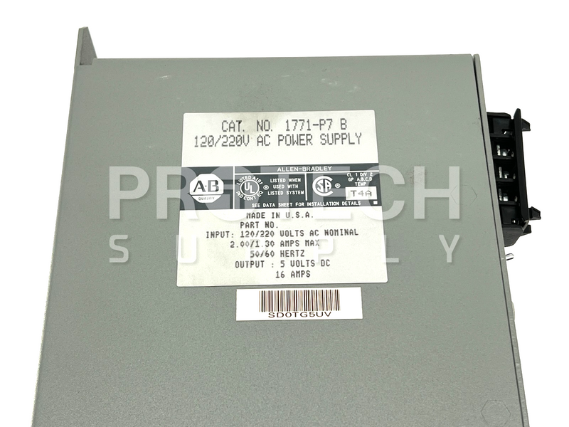 Load image into Gallery viewer, Allen Bradley 1771-P7 B AC Power Supply with WARRANTY
