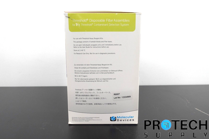 Load image into Gallery viewer, 8/Pack Molecular Devices R8007 Threshold Filter Assemblies NEW & WARRANTY