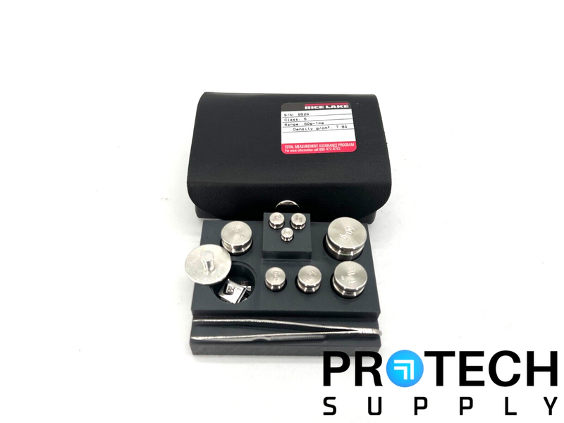 Load image into Gallery viewer, Rice Lake 50g-1mg Stainless Still Metric Weight Set